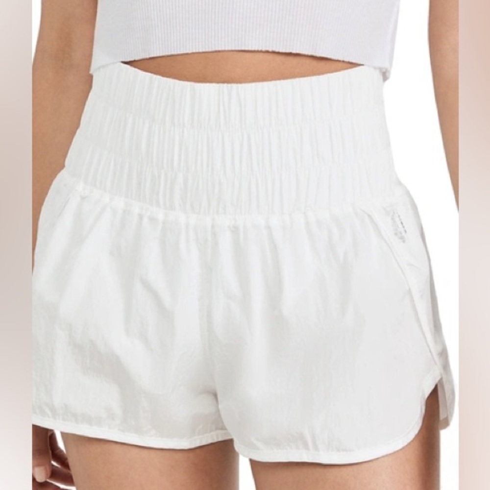 The Way Home Shorts By Free People Movement in Optic White Size XS brand new
